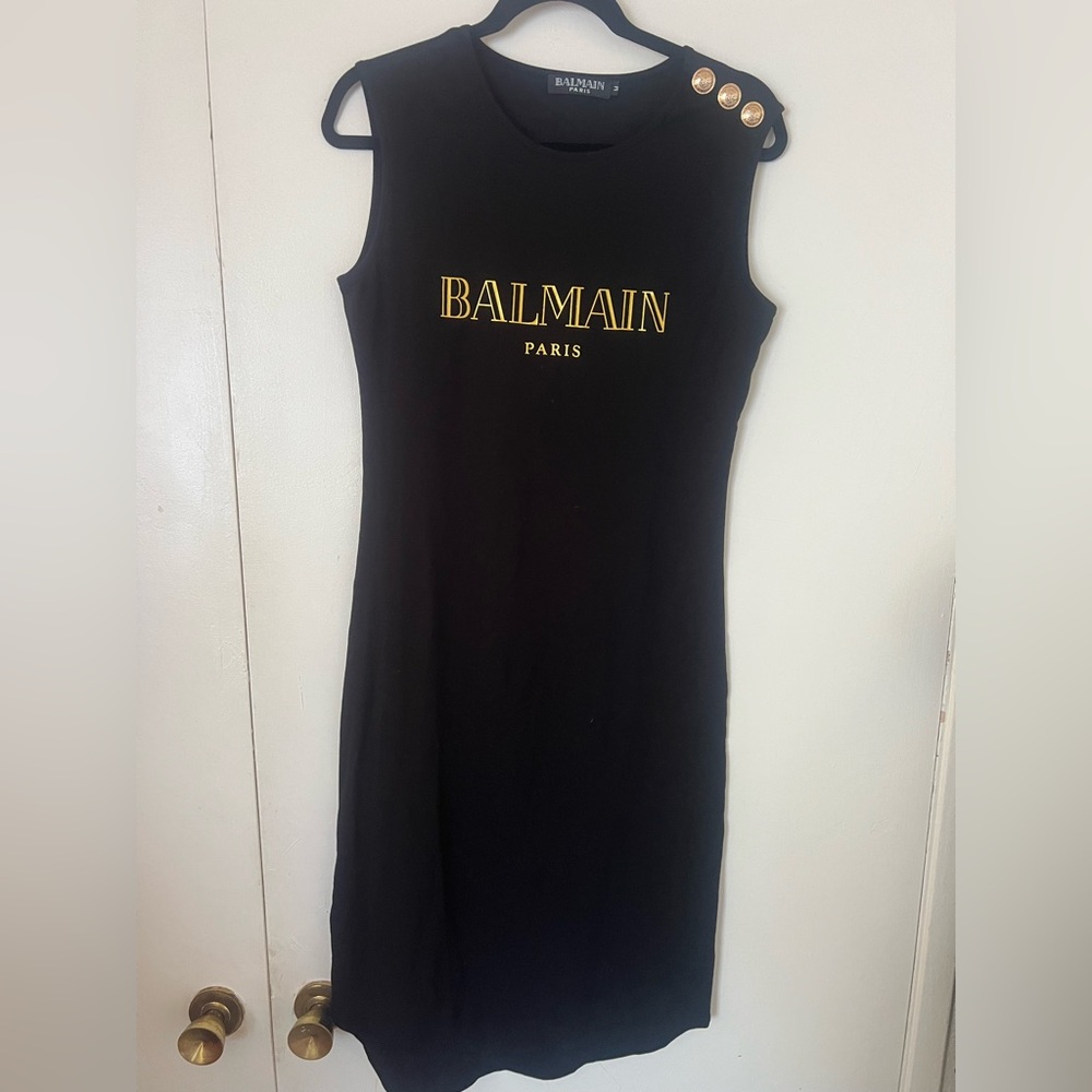 Balmain tank dress